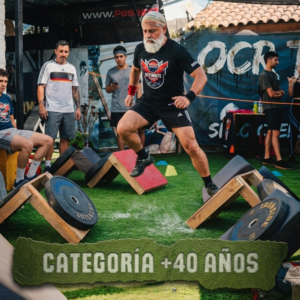 Entrada categoría +40 años