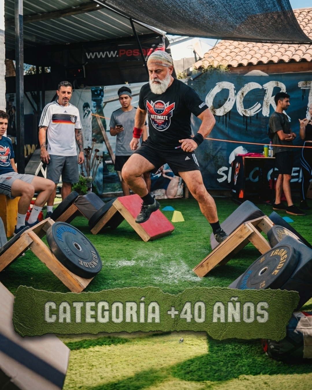 Entrada categoría +40 años
